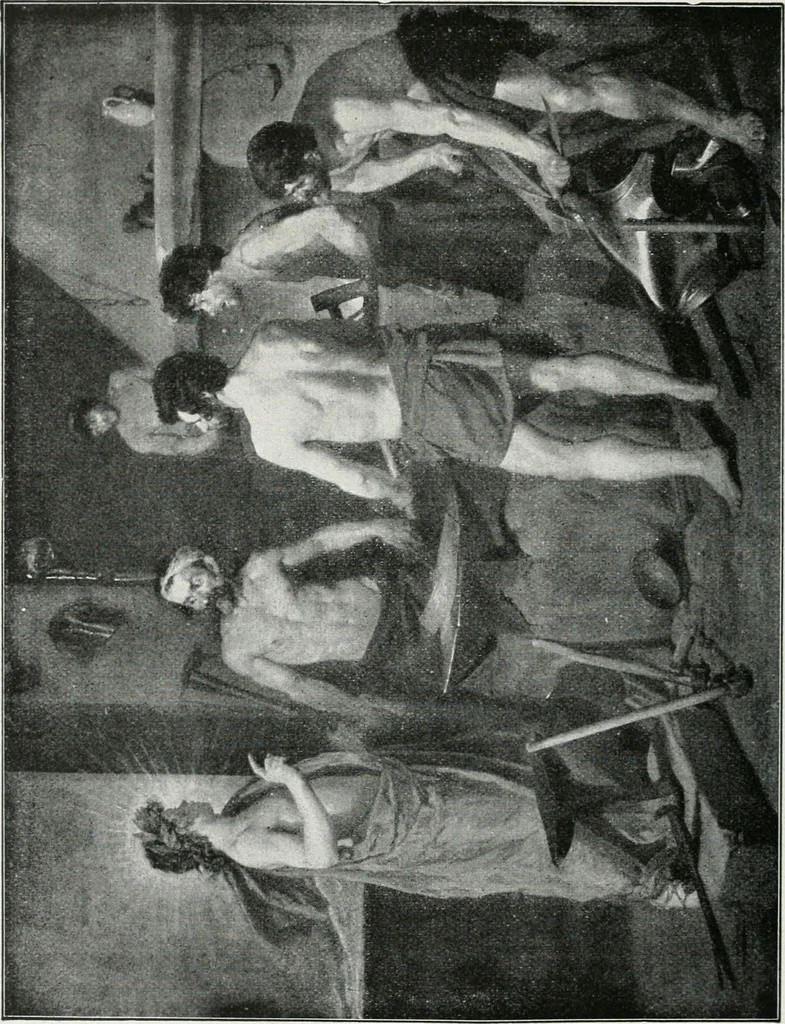 An illustration from Weltanschauungsprobleme und Lebenssysteme in der Kunst der Vergangenheit, 1918, leaf 125