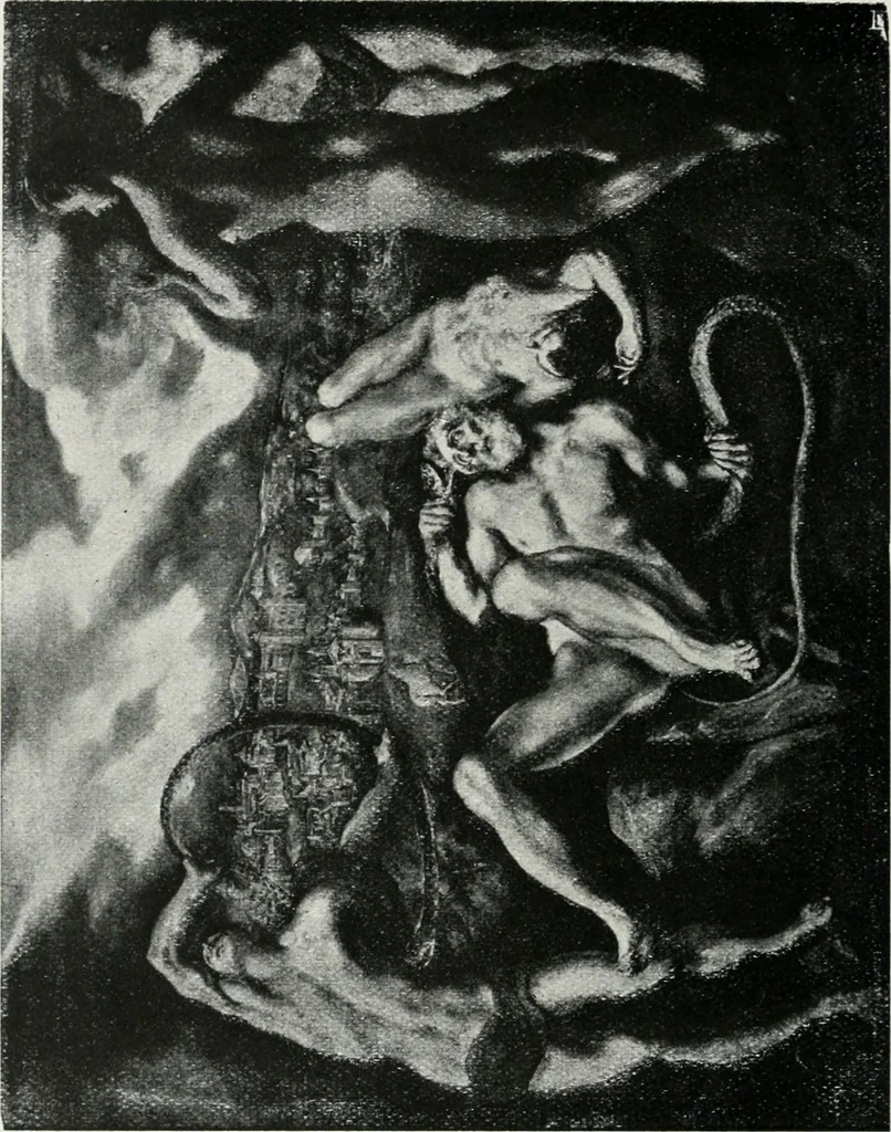 An illustration from Weltanschauungsprobleme und Lebenssysteme in der Kunst der Vergangenheit, 1918, leaf 127