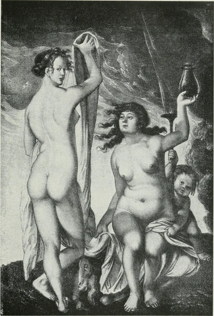 An illustration from Weltanschauungsprobleme und Lebenssysteme in der Kunst der Vergangenheit, 1918, leaf 136