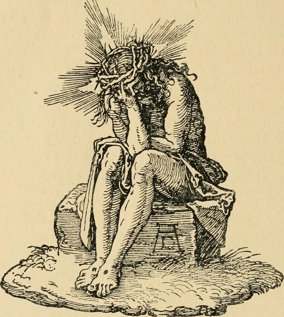 An illustration from Weltanschauungsprobleme und Lebenssysteme in der Kunst der Vergangenheit, 1918, leaf 91