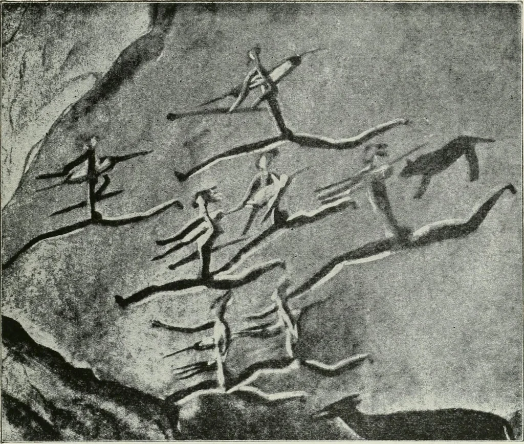An illustration from Weltanschauungsprobleme und Lebenssysteme in der Kunst der Vergangenheit, 1918, leaf 94