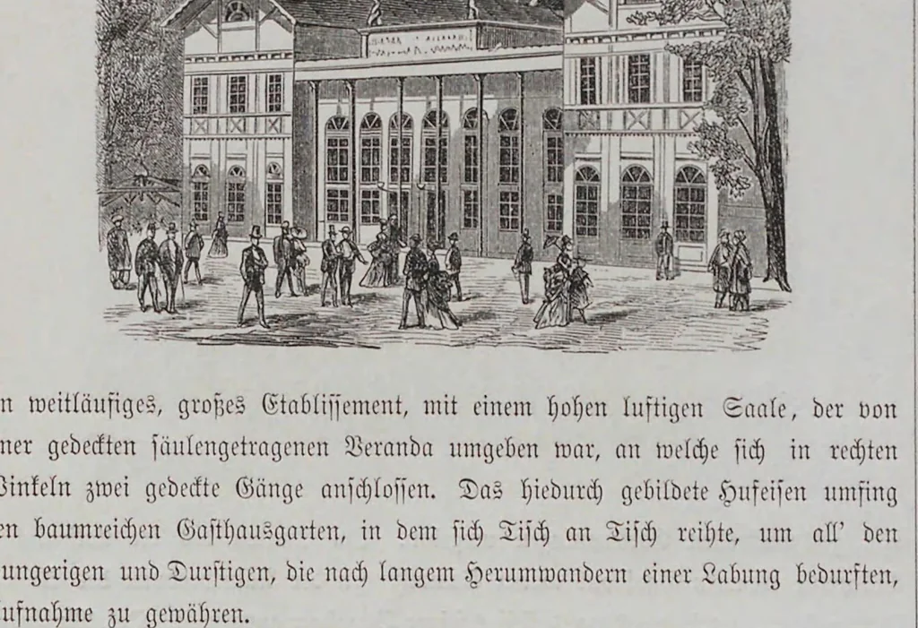 An illustration from Weltausstellungs-Album : Erinnerung an Wien 1873, 1873, leaf 29