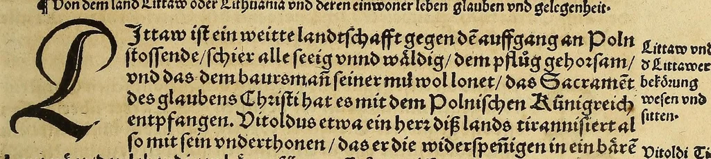 An illustration from Weltbuch : Spiegel vnd Bildtniss des gantzen Erdtbodens, 1534, leaf 121