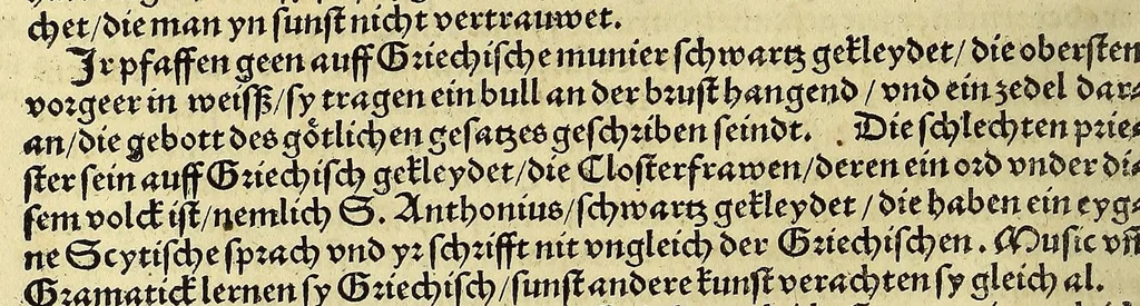 An illustration from Weltbuch : Spiegel vnd Bildtniss des gantzen Erdtbodens, 1534, leaf 124