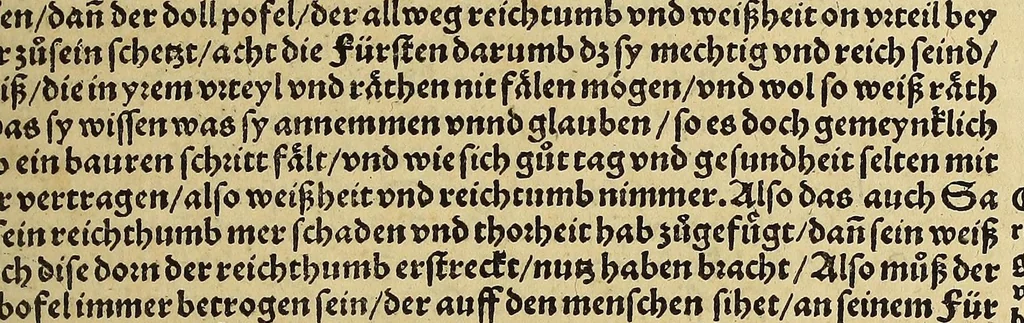 An illustration from Weltbuch : Spiegel vnd Bildtniss des gantzen Erdtbodens, 1534, leaf 85