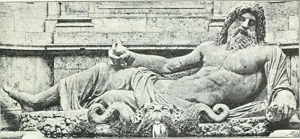 An illustration from Weltgeschichte der Kunst bis zur Erbauung der Sophienkirche, 1888, leaf 10