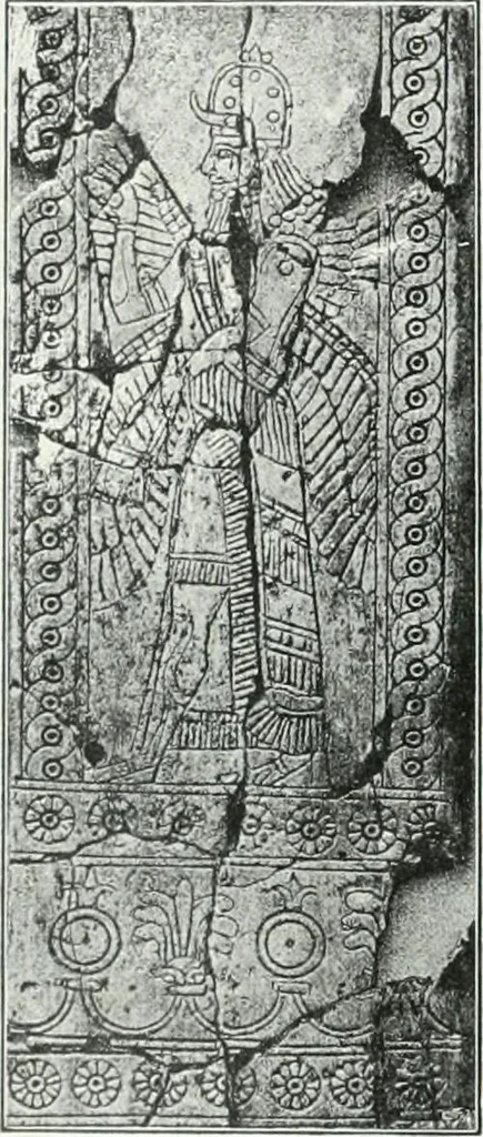 An illustration from Weltgeschichte der Kunst bis zur Erbauung der Sophienkirche, 1888, leaf 101