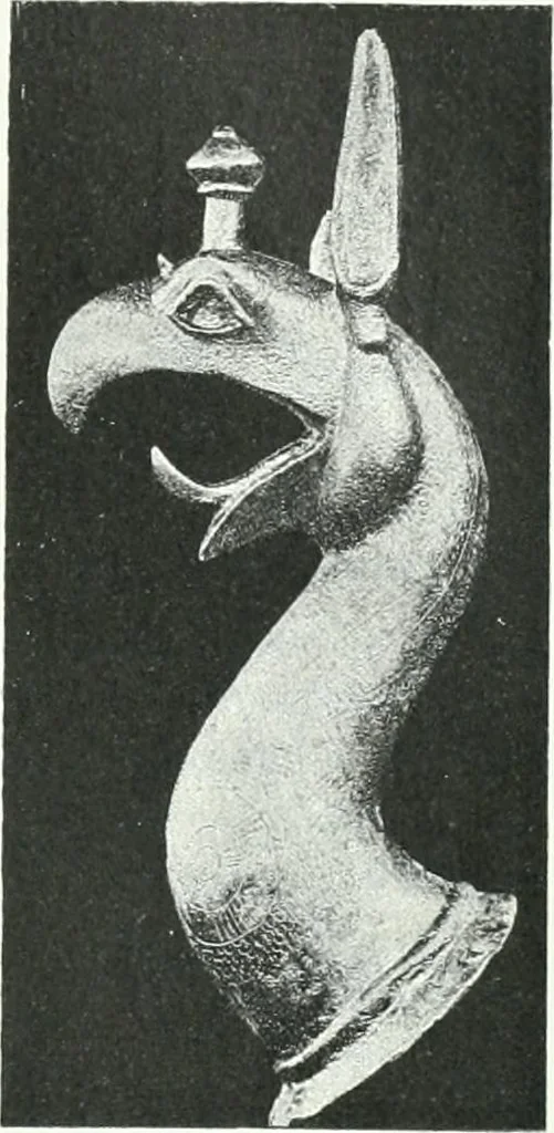 An illustration from Weltgeschichte der Kunst bis zur Erbauung der Sophienkirche, 1888, leaf 104