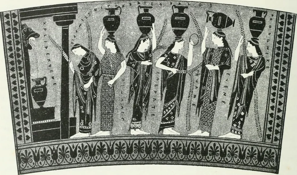 An illustration from Weltgeschichte der Kunst bis zur Erbauung der Sophienkirche, 1888, leaf 111