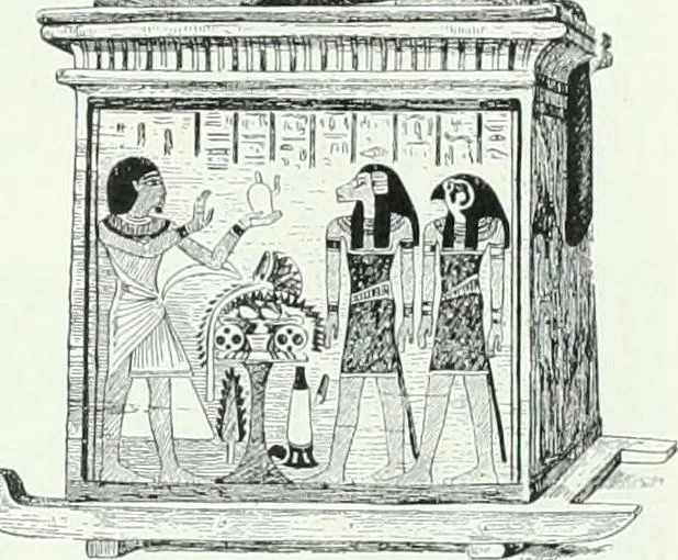 An illustration from Weltgeschichte der Kunst bis zur Erbauung der Sophienkirche, 1888, leaf 122