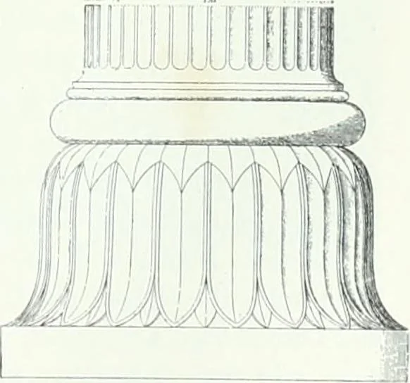 An illustration from Weltgeschichte der Kunst bis zur Erbauung der Sophienkirche, 1888, leaf 130