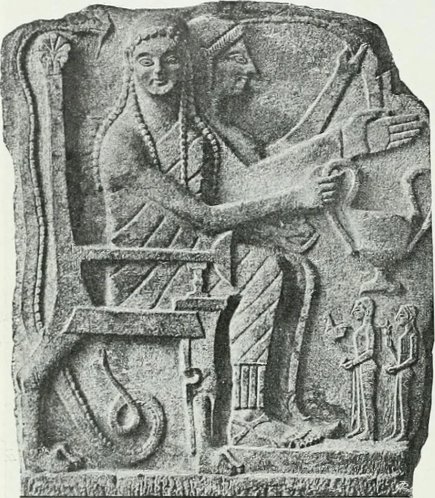 An illustration from Weltgeschichte der Kunst bis zur Erbauung der Sophienkirche, 1888, leaf 137
