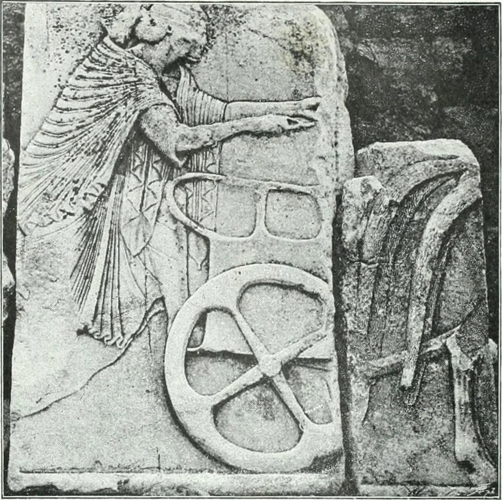 An illustration from Weltgeschichte der Kunst bis zur Erbauung der Sophienkirche, 1888, leaf 140