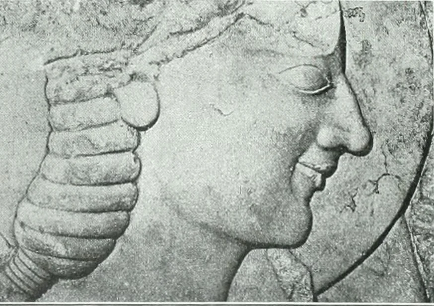An illustration from Weltgeschichte der Kunst bis zur Erbauung der Sophienkirche, 1888, leaf 140