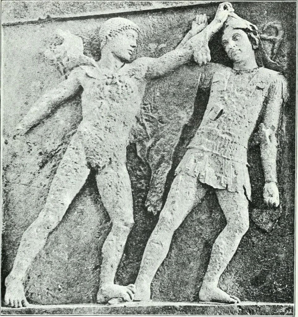 An illustration from Weltgeschichte der Kunst bis zur Erbauung der Sophienkirche, 1888, leaf 162