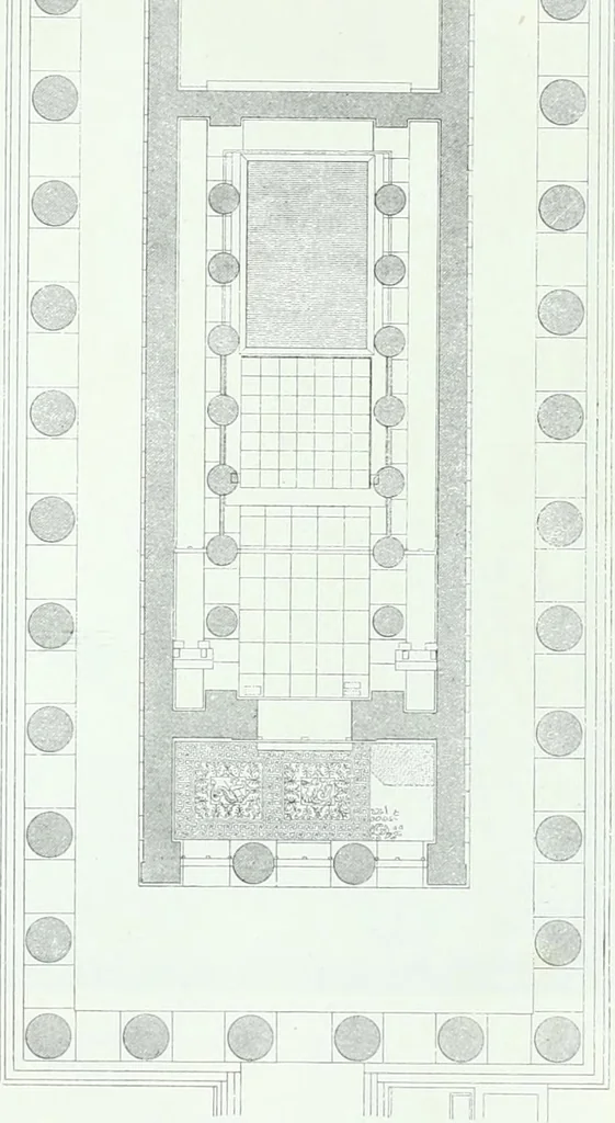 An illustration from Weltgeschichte der Kunst bis zur Erbauung der Sophienkirche, 1888, leaf 164