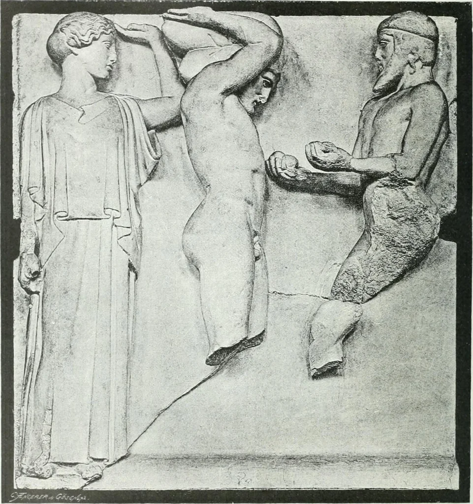 An illustration from Weltgeschichte der Kunst bis zur Erbauung der Sophienkirche, 1888, leaf 165