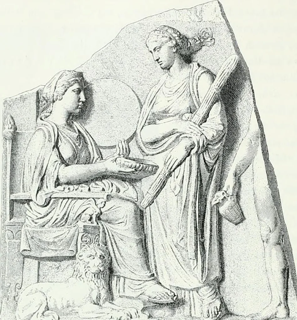 An illustration from Weltgeschichte der Kunst bis zur Erbauung der Sophienkirche, 1888, leaf 191