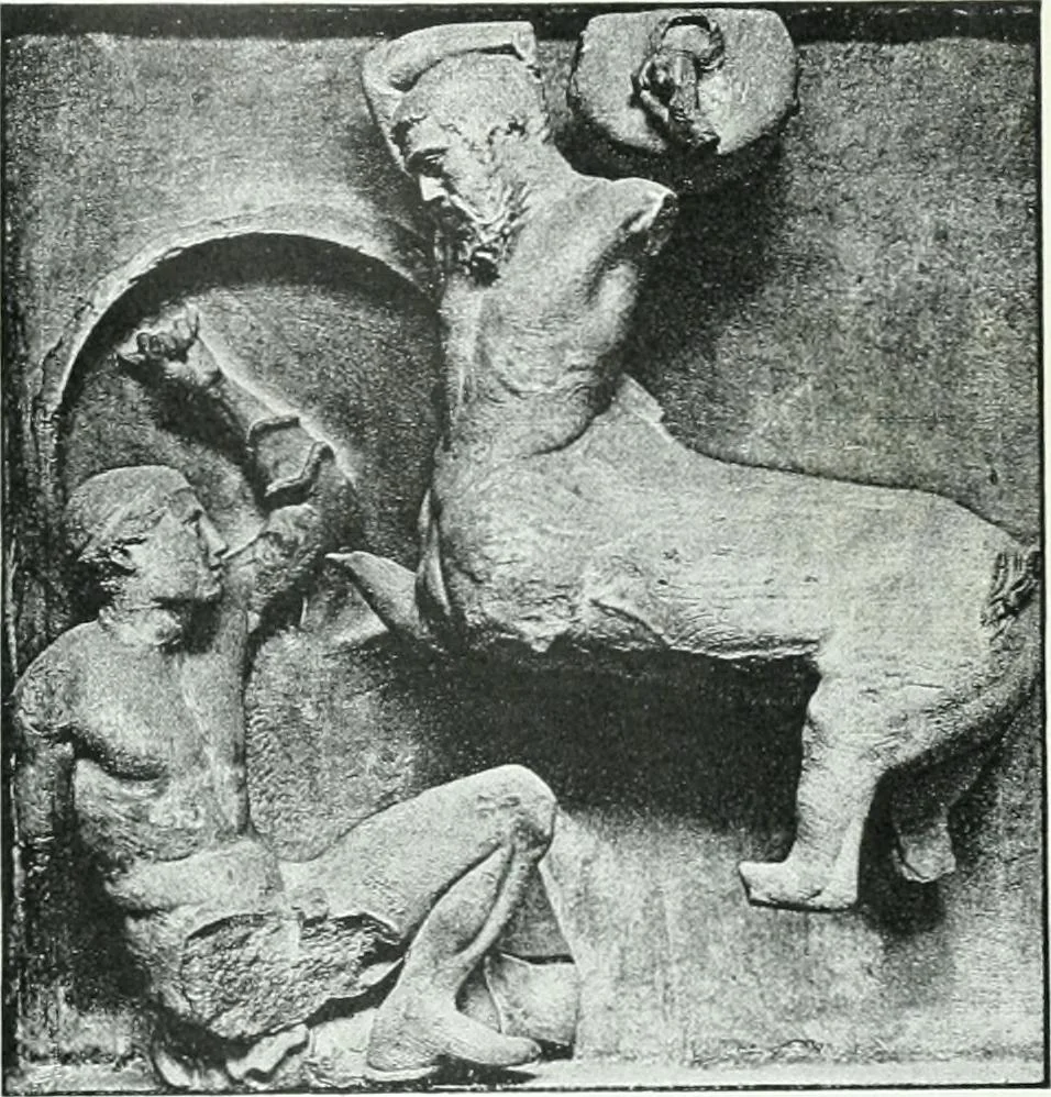 An illustration from Weltgeschichte der Kunst bis zur Erbauung der Sophienkirche, 1888, leaf 194