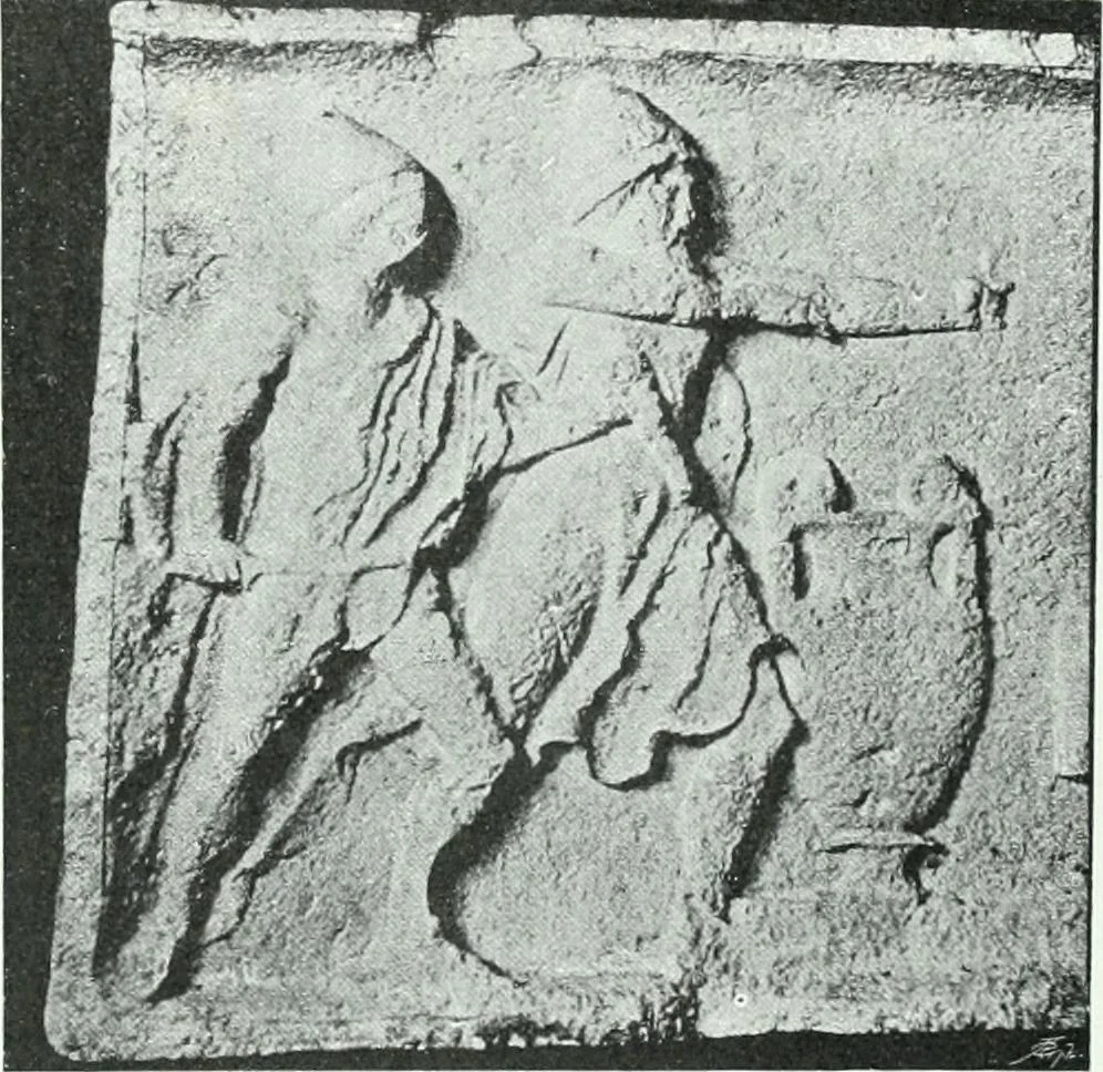 An illustration from Weltgeschichte der Kunst bis zur Erbauung der Sophienkirche, 1888, leaf 222