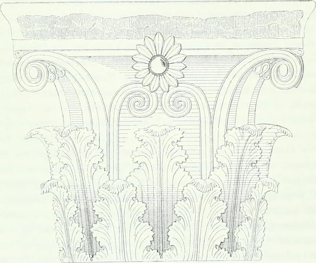 An illustration from Weltgeschichte der Kunst bis zur Erbauung der Sophienkirche, 1888, leaf 230
