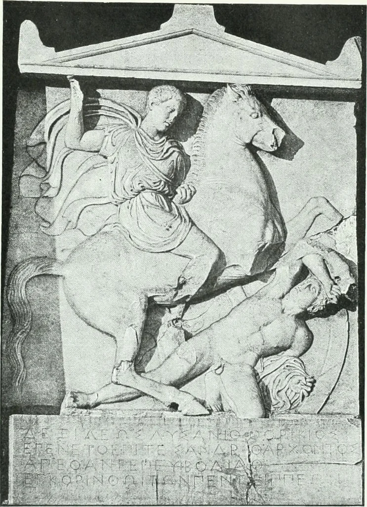 An illustration from Weltgeschichte der Kunst bis zur Erbauung der Sophienkirche, 1888, leaf 234