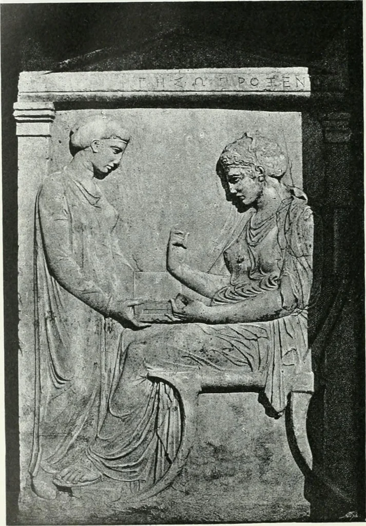 An illustration from Weltgeschichte der Kunst bis zur Erbauung der Sophienkirche, 1888, leaf 235