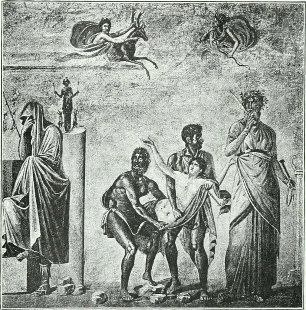 An illustration from Weltgeschichte der Kunst bis zur Erbauung der Sophienkirche, 1888, leaf 242