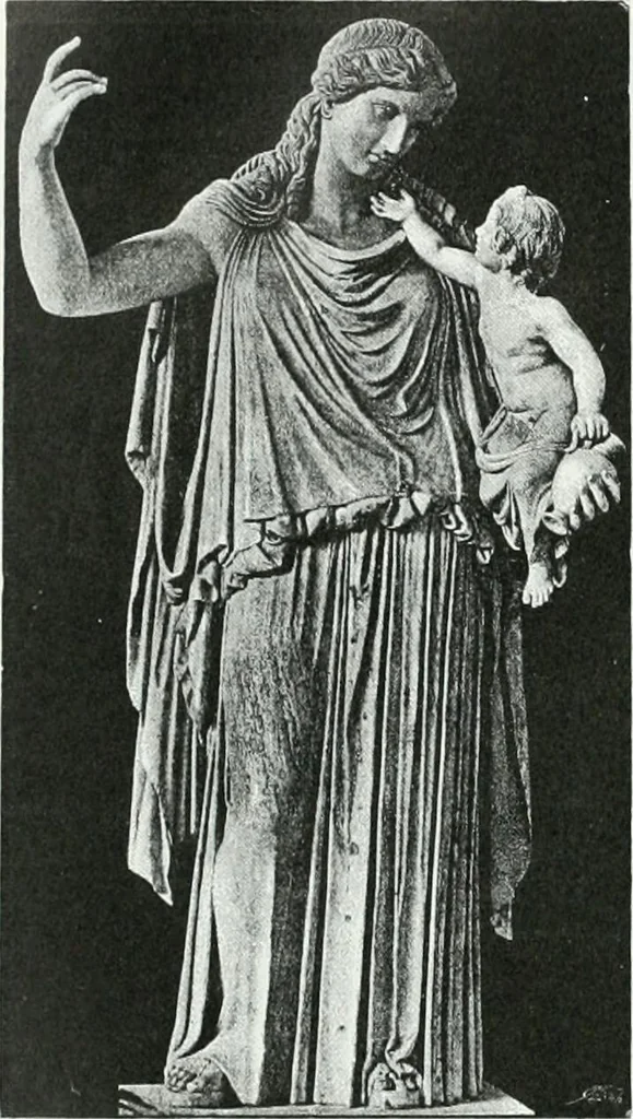 An illustration from Weltgeschichte der Kunst bis zur Erbauung der Sophienkirche, 1888, leaf 247