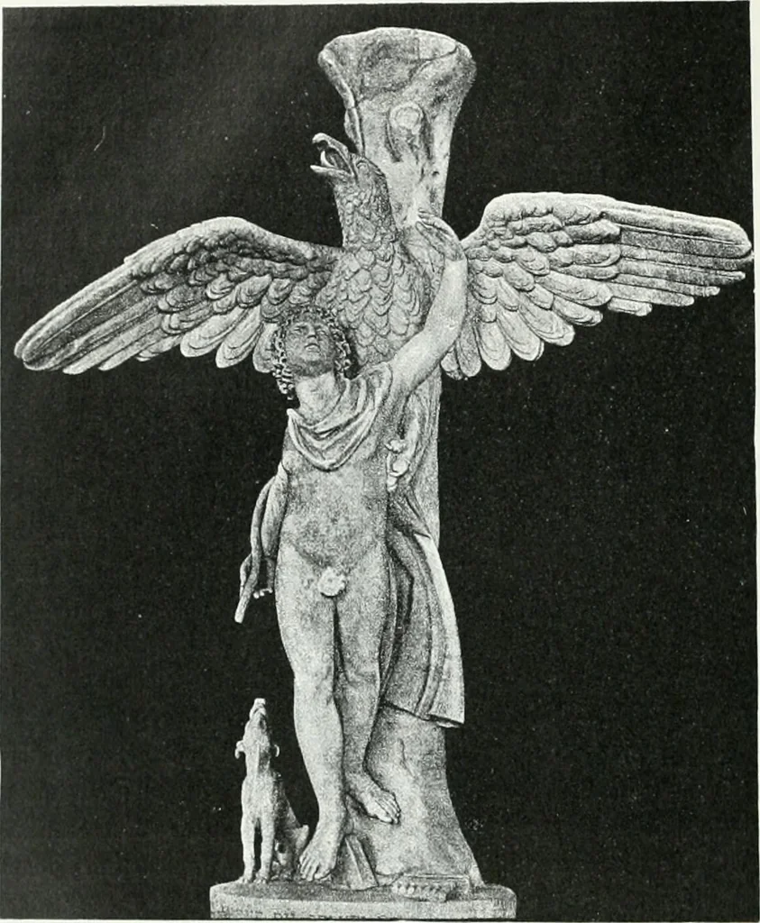An illustration from Weltgeschichte der Kunst bis zur Erbauung der Sophienkirche, 1888, leaf 257