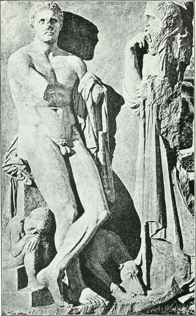 An illustration from Weltgeschichte der Kunst bis zur Erbauung der Sophienkirche, 1888, leaf 270