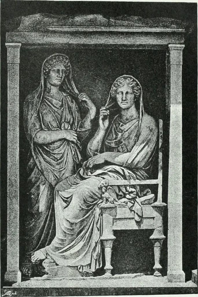 An illustration from Weltgeschichte der Kunst bis zur Erbauung der Sophienkirche, 1888, leaf 272