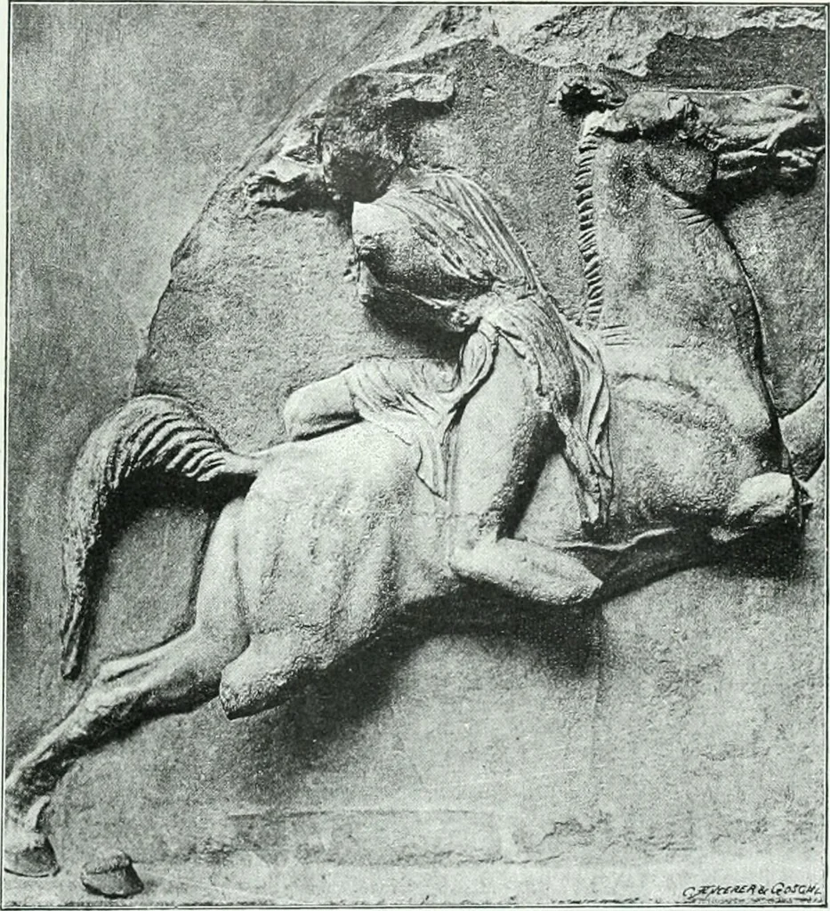 An illustration from Weltgeschichte der Kunst bis zur Erbauung der Sophienkirche, 1888, leaf 276