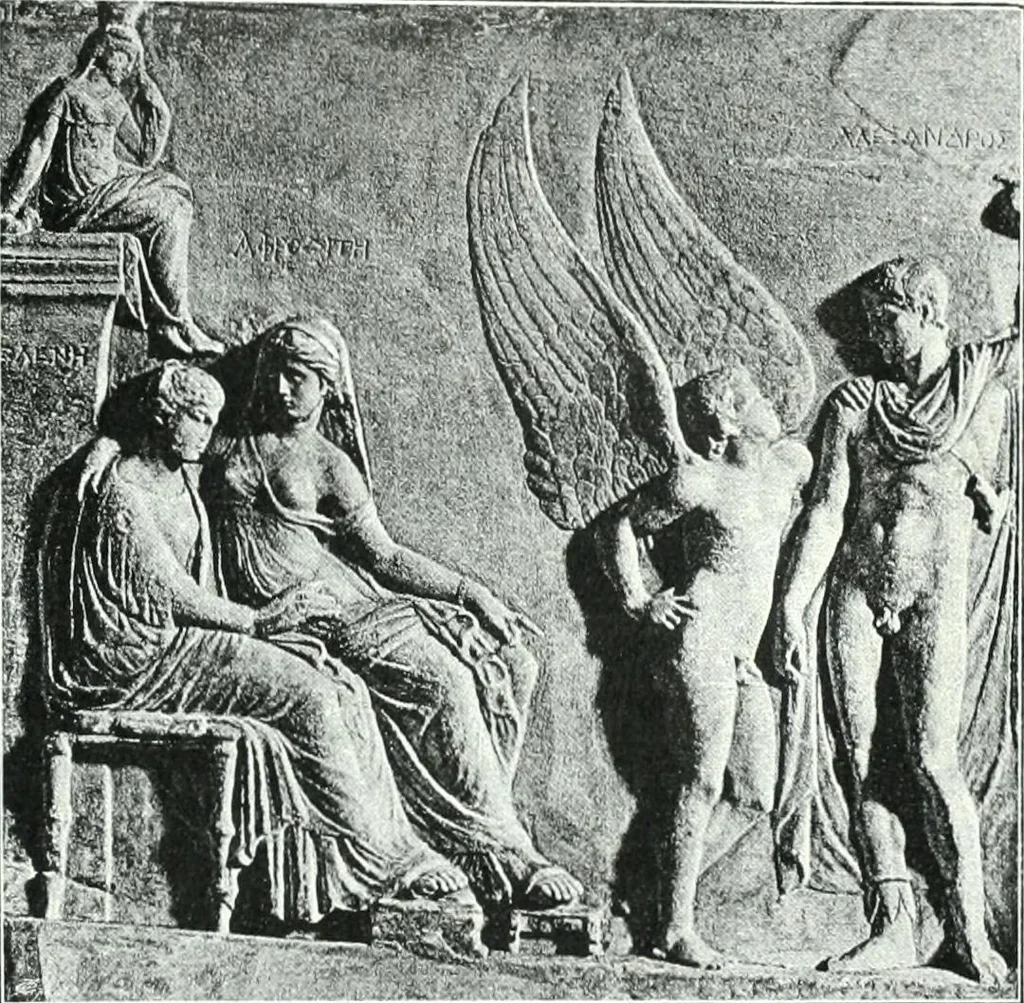 An illustration from Weltgeschichte der Kunst bis zur Erbauung der Sophienkirche, 1888, leaf 302