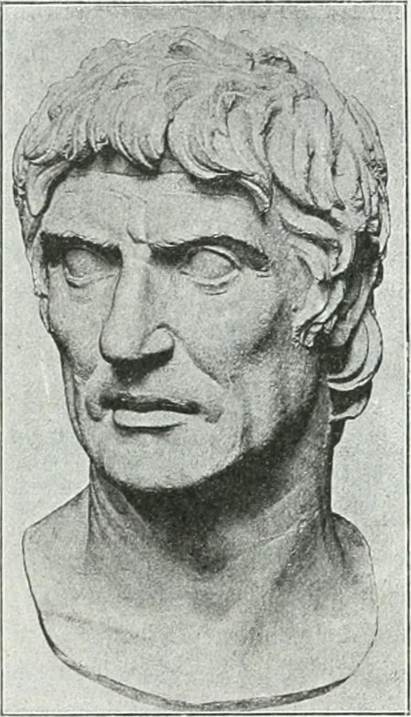 An illustration from Weltgeschichte der Kunst bis zur Erbauung der Sophienkirche, 1888, leaf 307