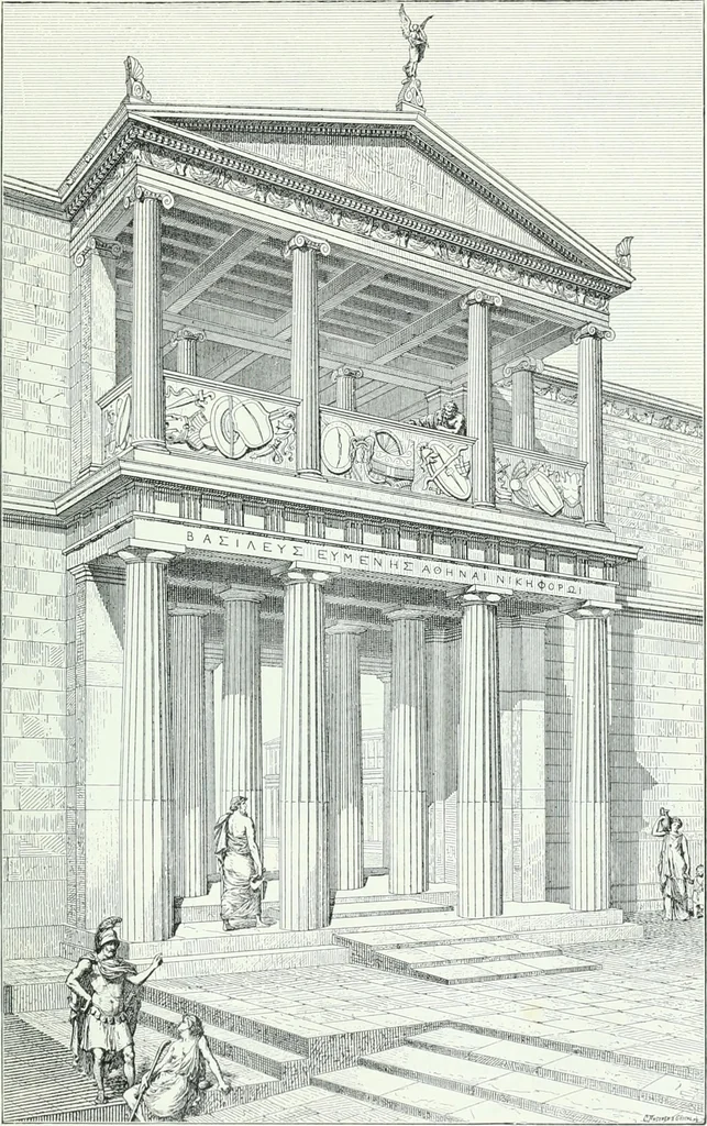 An illustration from Weltgeschichte der Kunst bis zur Erbauung der Sophienkirche, 1888, leaf 326
