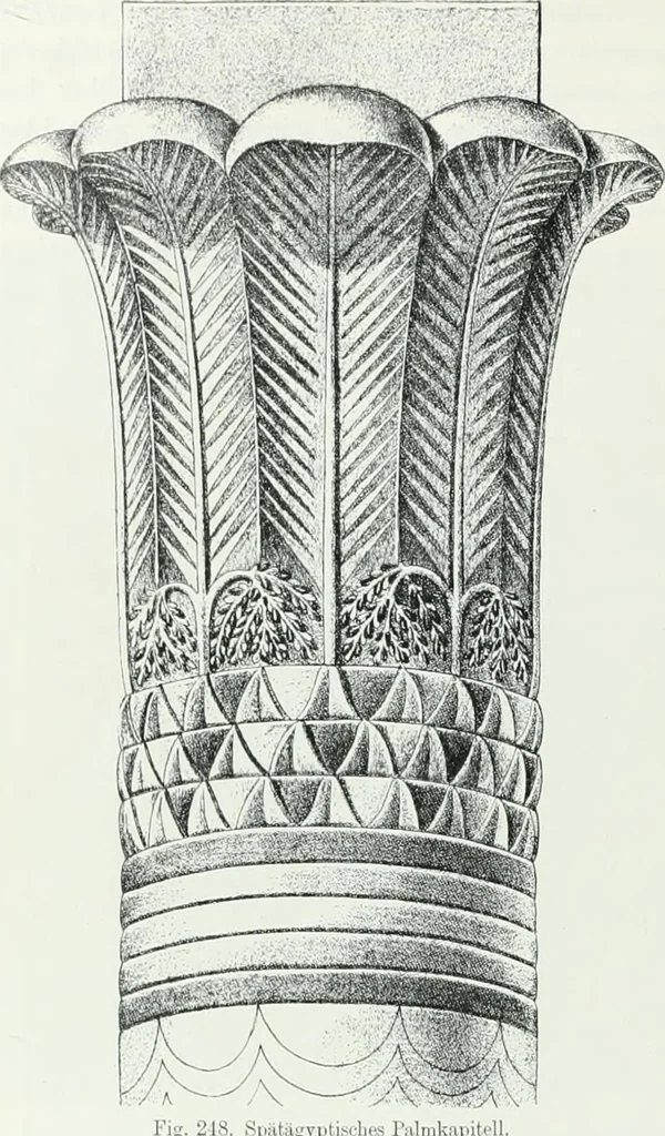 An illustration from Weltgeschichte der Kunst bis zur Erbauung der Sophienkirche, 1888, leaf 337