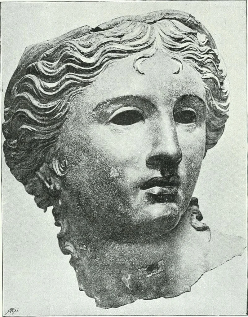 An illustration from Weltgeschichte der Kunst bis zur Erbauung der Sophienkirche, 1888, leaf 344