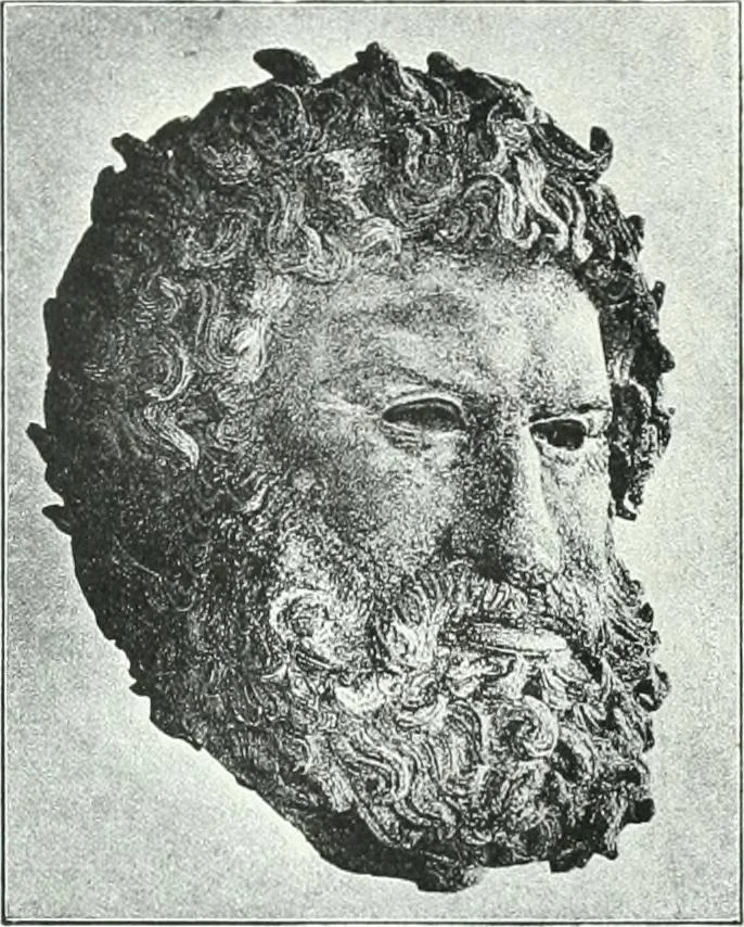 An illustration from Weltgeschichte der Kunst bis zur Erbauung der Sophienkirche, 1888, leaf 352