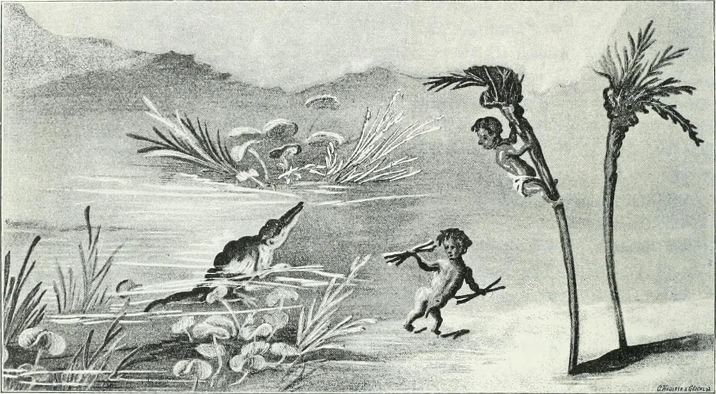 An illustration from Weltgeschichte der Kunst bis zur Erbauung der Sophienkirche, 1888, leaf 355