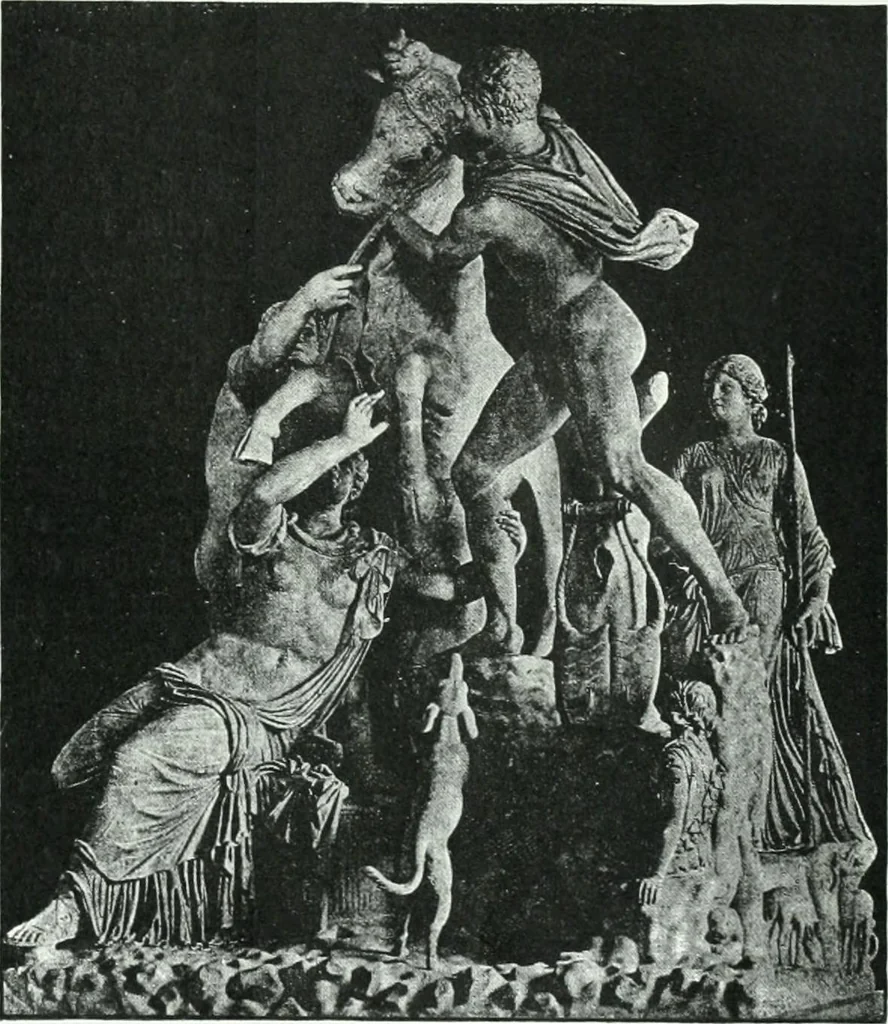 An illustration from Weltgeschichte der Kunst bis zur Erbauung der Sophienkirche, 1888, leaf 360