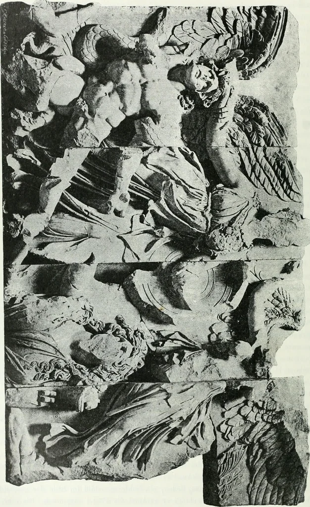An illustration from Weltgeschichte der Kunst bis zur Erbauung der Sophienkirche, 1888, leaf 363