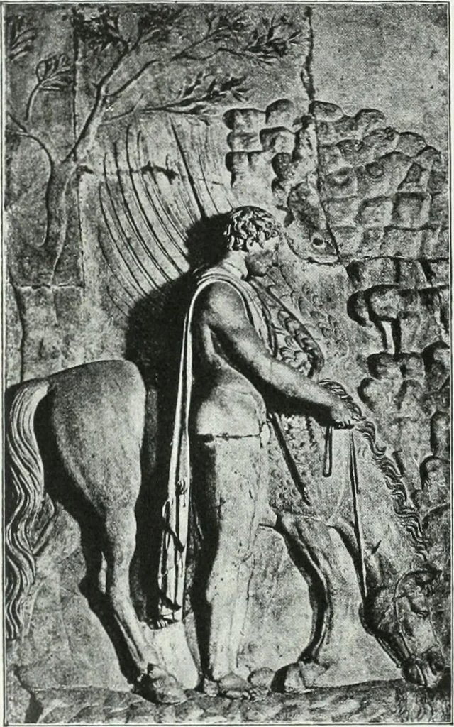 An illustration from Weltgeschichte der Kunst bis zur Erbauung der Sophienkirche, 1888, leaf 369