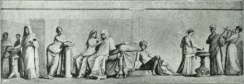 An illustration from Weltgeschichte der Kunst bis zur Erbauung der Sophienkirche, 1888, leaf 383