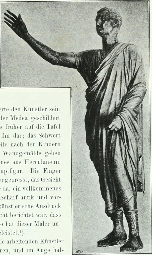 An illustration from Weltgeschichte der Kunst bis zur Erbauung der Sophienkirche, 1888, leaf 394