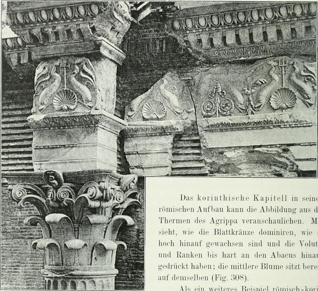 An illustration from Weltgeschichte der Kunst bis zur Erbauung der Sophienkirche, 1888, leaf 409