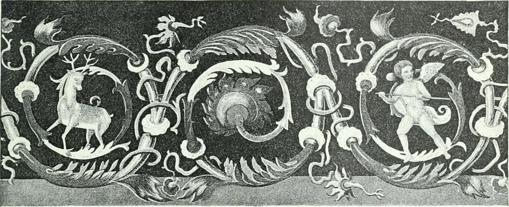 An illustration from Weltgeschichte der Kunst bis zur Erbauung der Sophienkirche, 1888, leaf 416