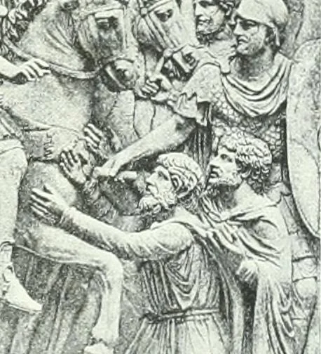 An illustration from Weltgeschichte der Kunst bis zur Erbauung der Sophienkirche, 1888, leaf 434