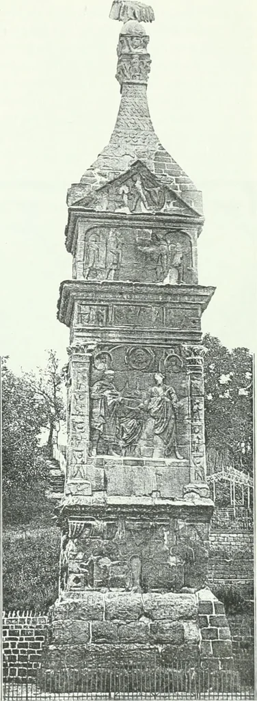 An illustration from Weltgeschichte der Kunst bis zur Erbauung der Sophienkirche, 1888, leaf 442