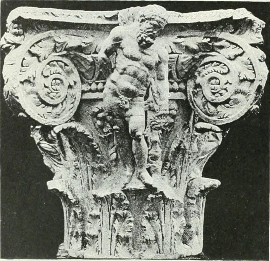 An illustration from Weltgeschichte der Kunst bis zur Erbauung der Sophienkirche, 1888, leaf 443